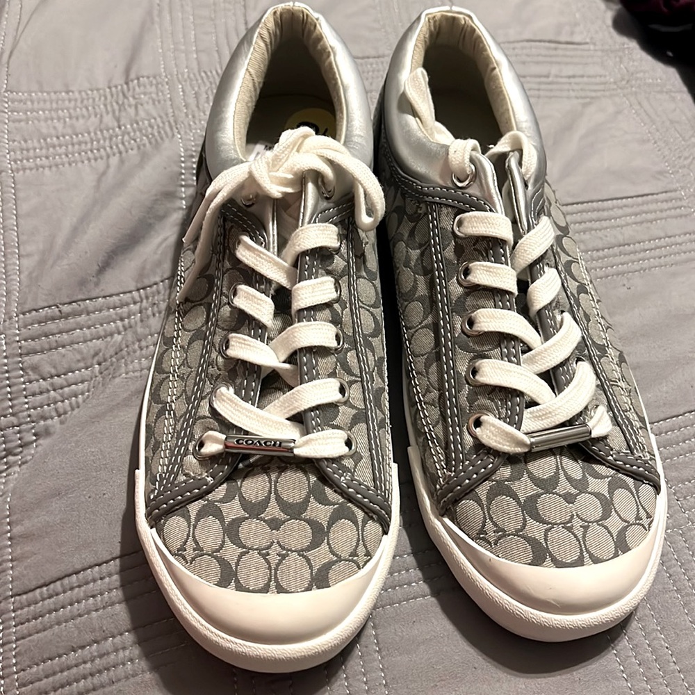 Coach sneaker Silver